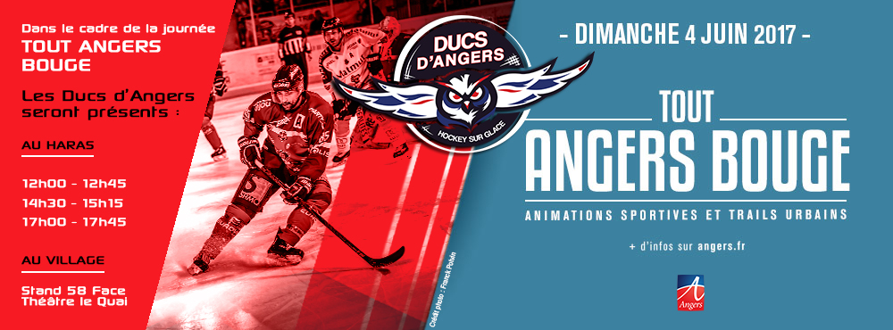 « Tout Angers Bouge » avec Les Ducs d’Angers !