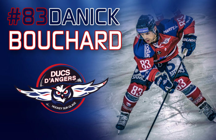 Top Scorer des Ducs, Danick BOUCHARD reste angevin !