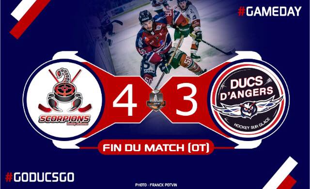 SLM J44 – Les Ducs cèdent en prolongations face à Mulhouse (4-3)