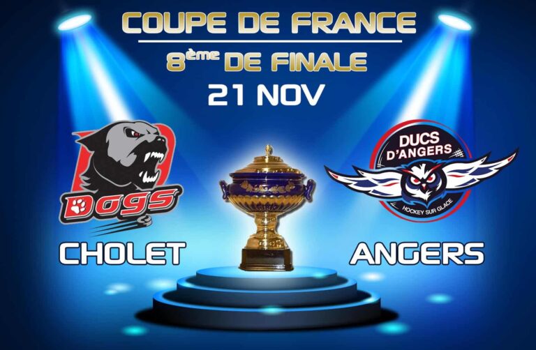 CDF : Un Derby CHOLET-ANGERS en 8ème de finale le 21 novembre !