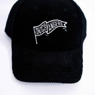 CASQUETTE VELOURS - NOIR