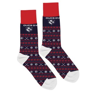 CHAUSSETTES DE NOËL - BLEU - 25/26