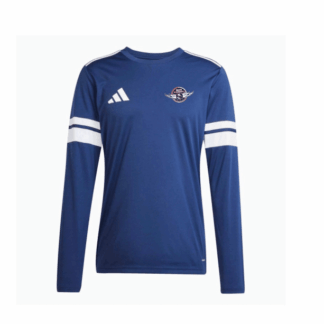 T-SHIRT SQUADRA MANCHE LONGUE x ADIDAS - BLEU