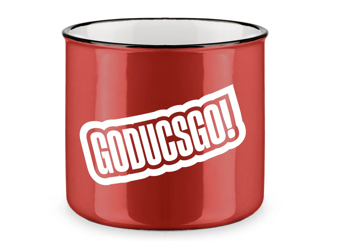 MUG - GO DUCS GO (ROUGE) – Image 2
