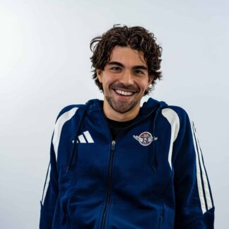 SWEAT TIRO LEAGUE FULL ZIP x ADIDAS - BLEU