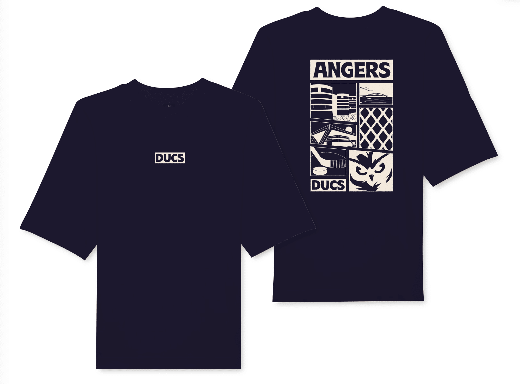 T-SHIRT OVERSIZE - SUMMER 26 - BLEU NAVY – Image 2