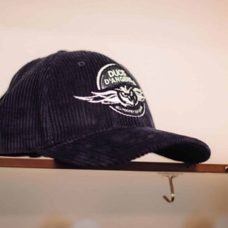 CASQUETTE VELOURS - BLEUE