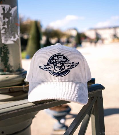 CASQUETTE VELOURS - CRÈME DUCS D'ANGERS