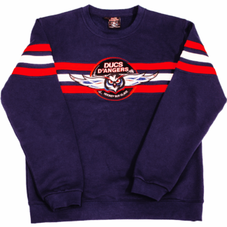 SWEAT LOGO DUCS BRODÉ - BLEU