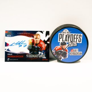 COMBO CARTE COLLECTOR AUTOGRAPHE + PALET - KALE KERBASHIAN #77