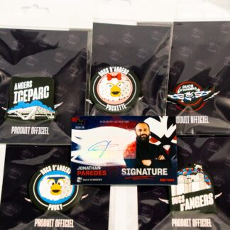 COMBO MAGNET AU CHOIX + CARTE KPTAIN COLLECTOR AUTOGRAPHE JONATHAN PAREDES