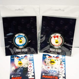 COMBO DUO MAGNET et CARTE KPTAIN - PUCKY + PUCKETTE