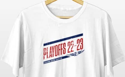 TEE-SHIRT BLANC - PLAYOFFS 2023 – Image 3