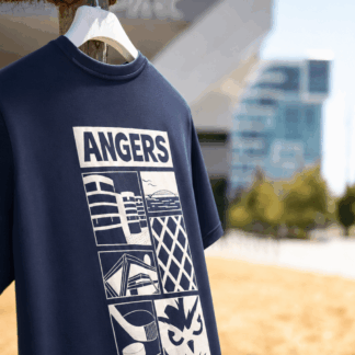 T-SHIRT OVERSIZE - SUMMER 26 - BLEU NAVY