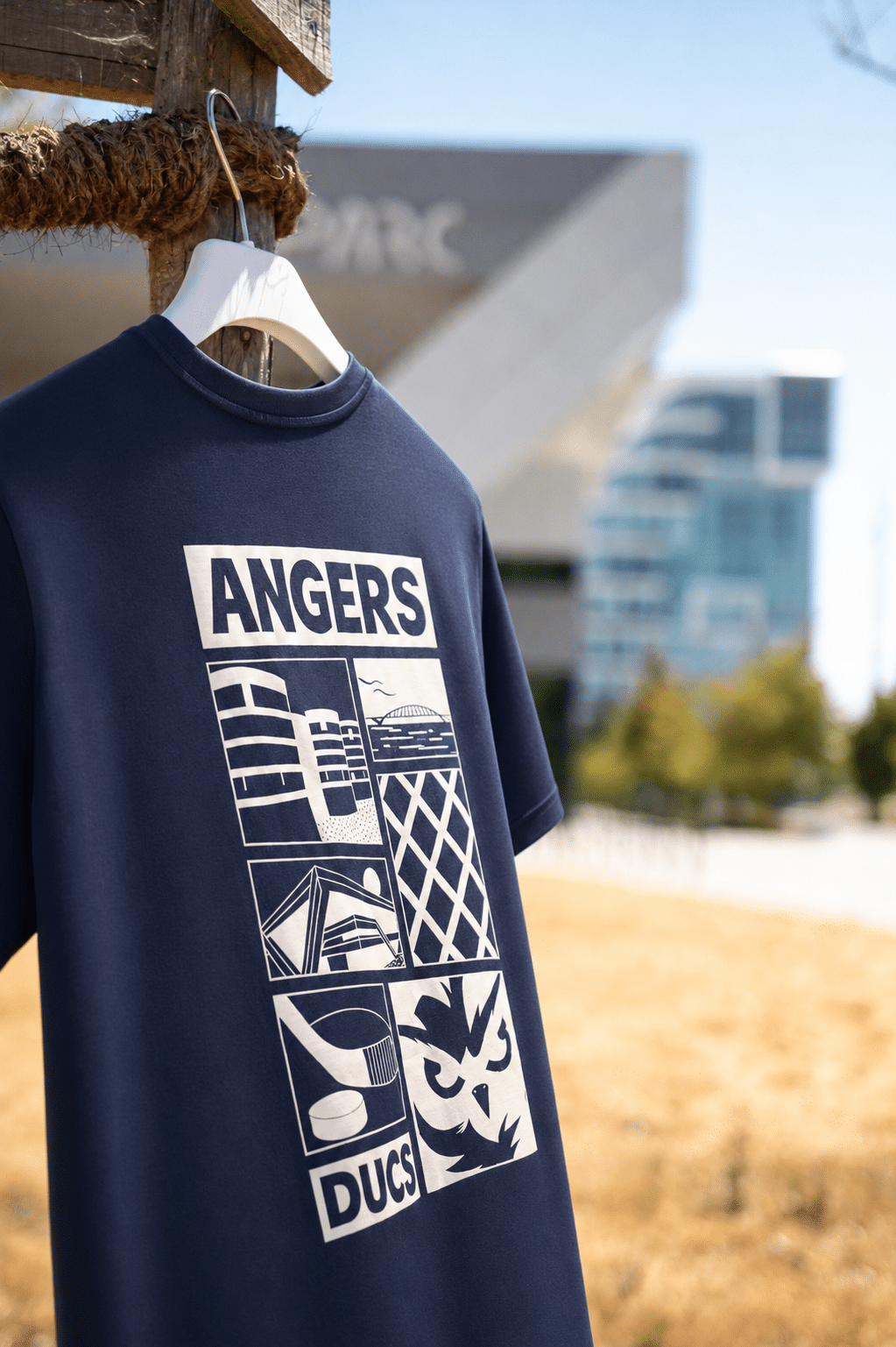 T-SHIRT OVERSIZE - SUMMER 26 - BLEU NAVY